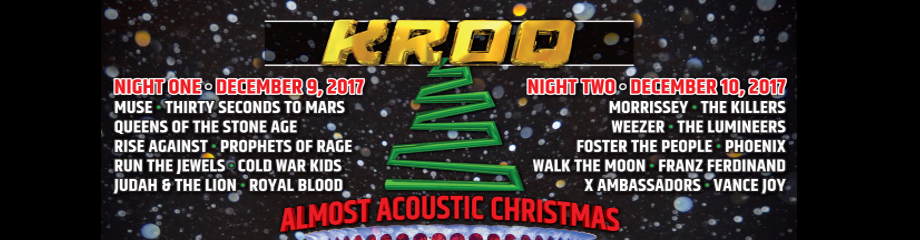 KROQ Almost Acoustic Christmas: Muse, Thirty Seconds To Mars, Queens of the Stone Age, Rise Against & Prophets of Rage at The Forum