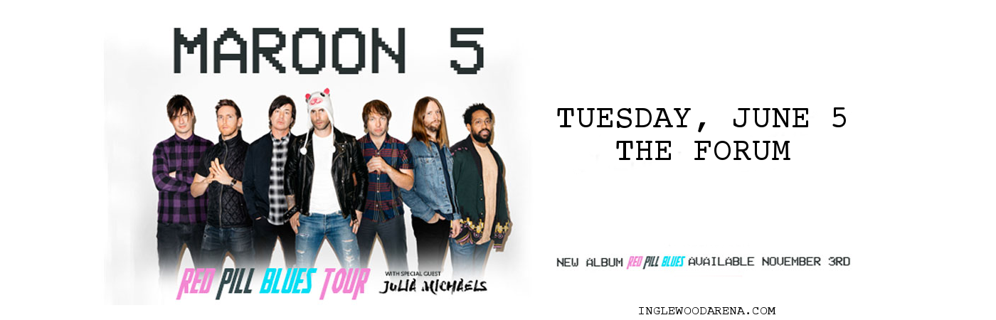 Maroon 5 at The Forum tickets Maroon 5 at The Forum