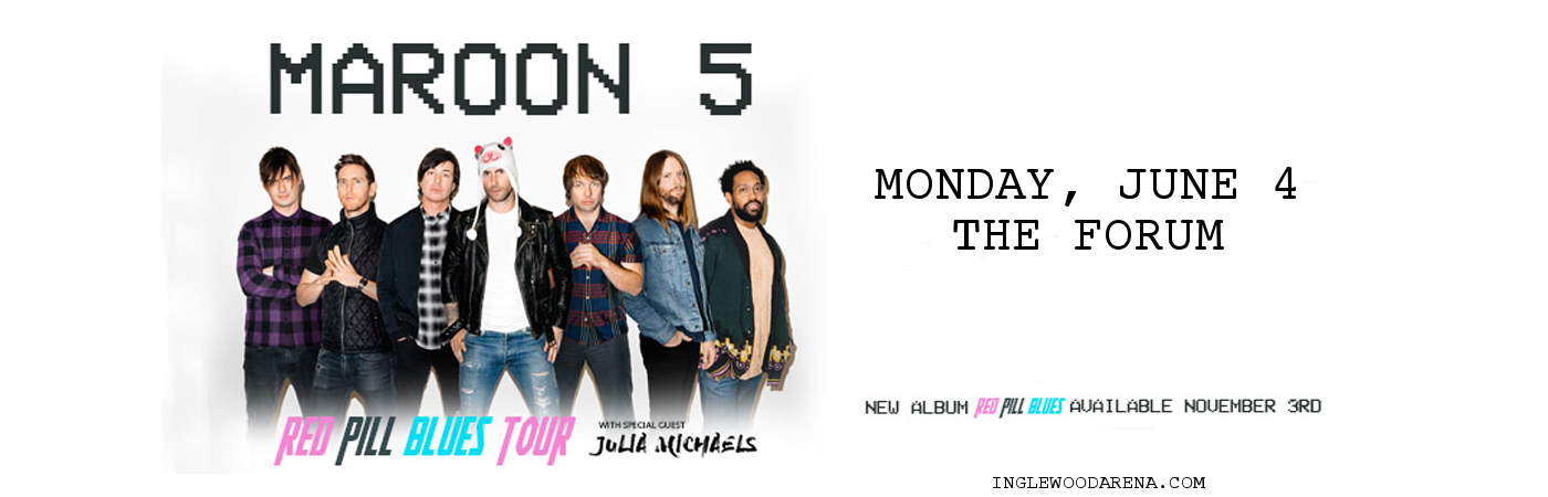 Maroon 5 & Julia Michaels at The Forum