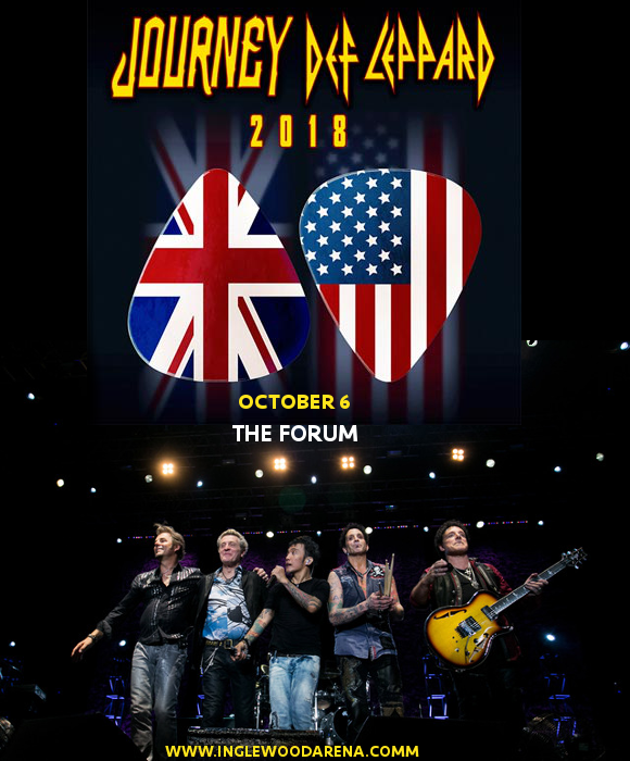 Journey & Def Leppard at The Forum