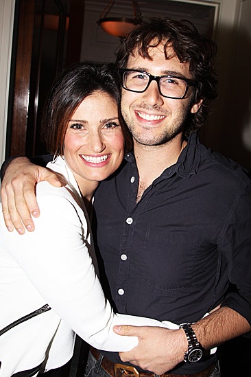 Josh Groban & Idina Menzel at The Forum