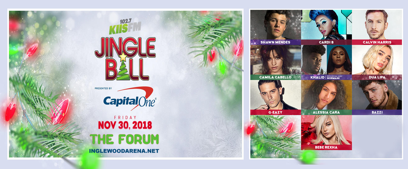 iHeartRadio Jingle Ball: Cardi B, Shawn Mendes, Camila Cabello, Calvin Harris & G-Eazy at The Forum