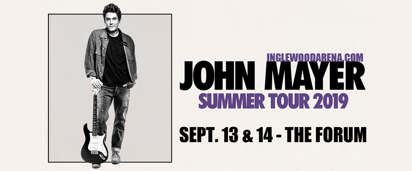 John Mayer at The Forum tickets John Mayer at The Forum
