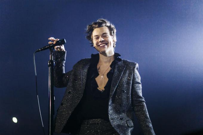 Harry Styles at The Forum