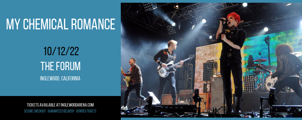 My Chemical Romance at The Forum tickets My Chemical Romance at The Forum