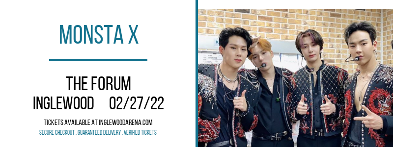 Monsta X at The Forum tickets Monsta X at The Forum