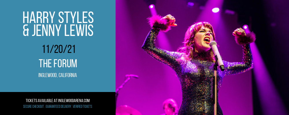 Harry Styles & Jenny Lewis at The Forum tickets Harry Styles & Jenny Lewis at The Forum
