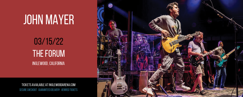 John Mayer at The Forum tickets John Mayer at The Forum