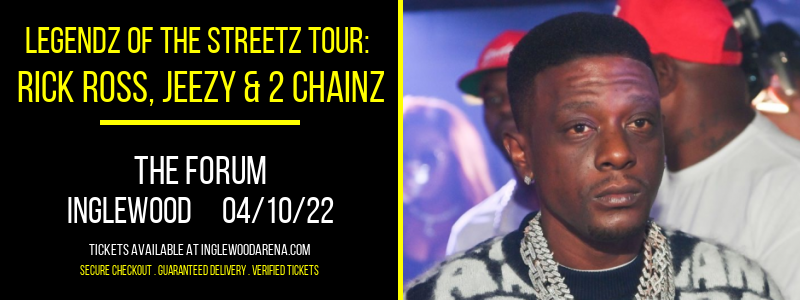 Legendz of the Streetz Tour: Rick Ross, Jeezy & 2 Chainz at The Forum