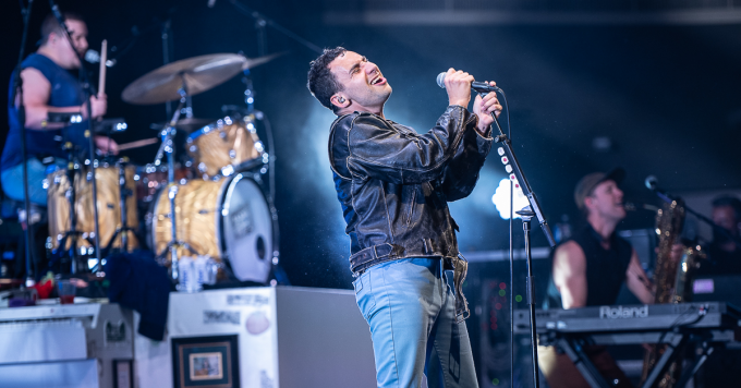 Bleachers at The Forum