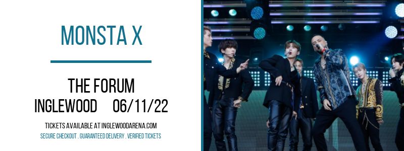 Monsta X at The Forum tickets Monsta X at The Forum
