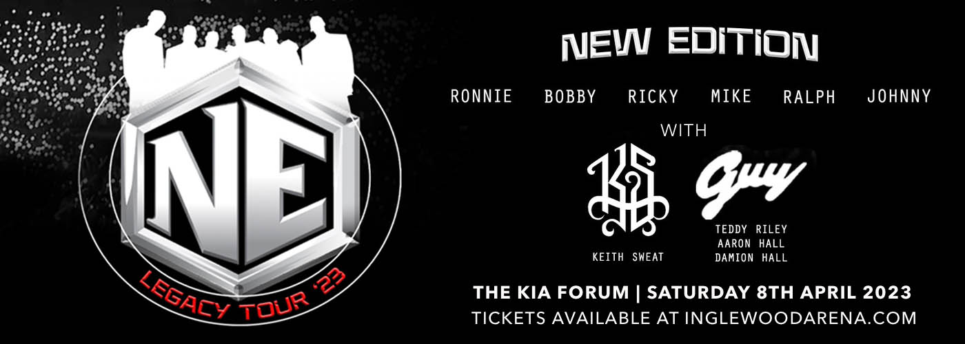 New Edition, Keith Sweat & Guy at The Kia Forum