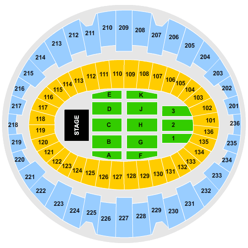 La Forum Seating Chart With Rows And Seat Numbers Bruin Blog