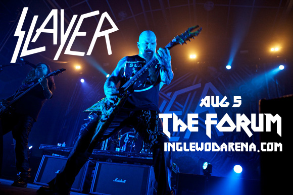 Slayer, Lamb of God & Behemoth at The Forum