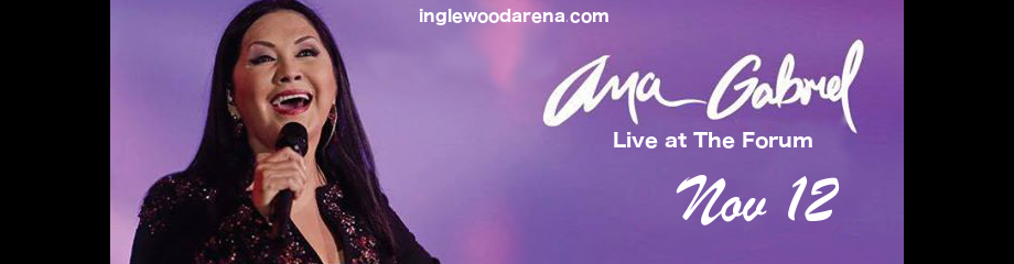 Ana Gabriel at The Forum