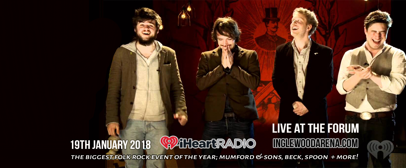 IHeartRadio ALTer Ego: Mumford and Sons, Cage The Elephant, Beck, Spoon, Walk The Moon & The National at The Forum tickets IHeartRadio ALTer Ego: Mumford and Sons, Cage The Elephant, Beck, Spoon, Walk The Moon & The National at The Forum