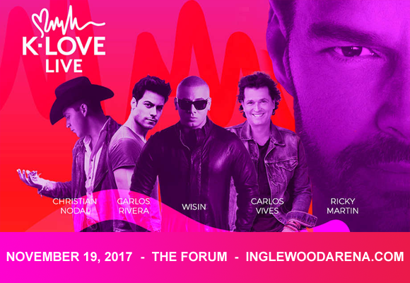 K-Love Live: Wisin, Ricky Martin, Carlos Vives & Yandel at The Forum