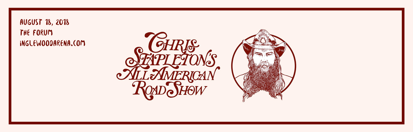 Chris Stapleton, Marty Stuart & Brent Cobb at The Forum tickets Chris Stapleton, Marty Stuart & Brent Cobb at The Forum