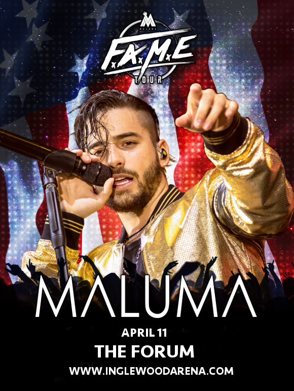 Maluma at The Forum