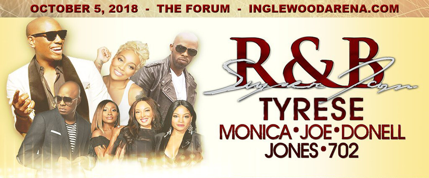 R&B Super Jam: Tyrese, Monica, Joe, Donell Jones & 702 at The Forum tickets R&B Super Jam: Tyrese, Monica, Joe, Donell Jones & 702 at The Forum