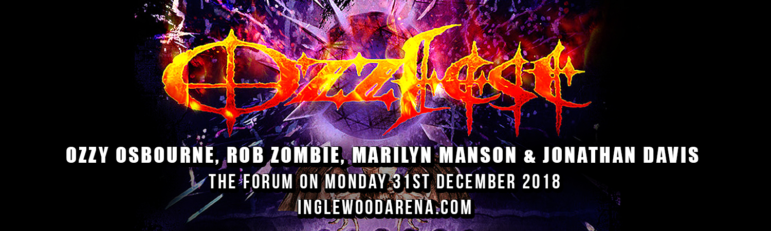 Ozzfest: Ozzy Osbourne, Rob Zombie, Marilyn Manson & Jonathan Davis at The Forum