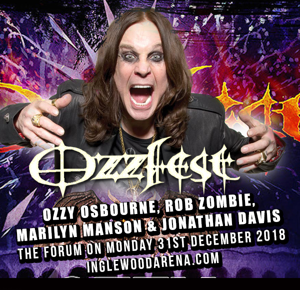 Ozzfest: Ozzy Osbourne, Rob Zombie, Marilyn Manson & Jonathan Davis at The Forum