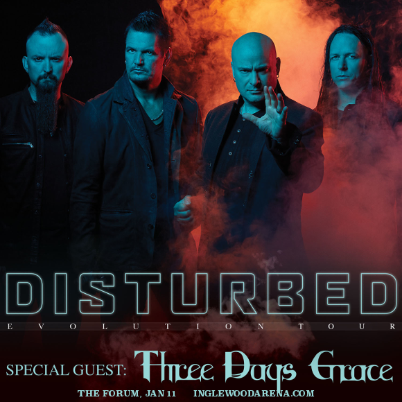 Disturbed & Three Days Grace at The Forum