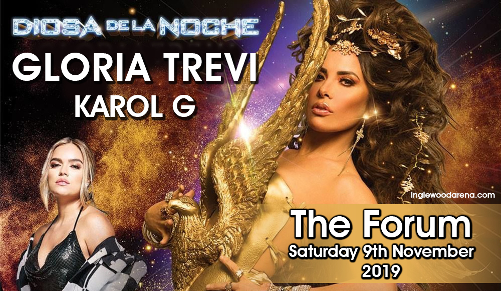 Gloria Trevi & Karol G at The Forum