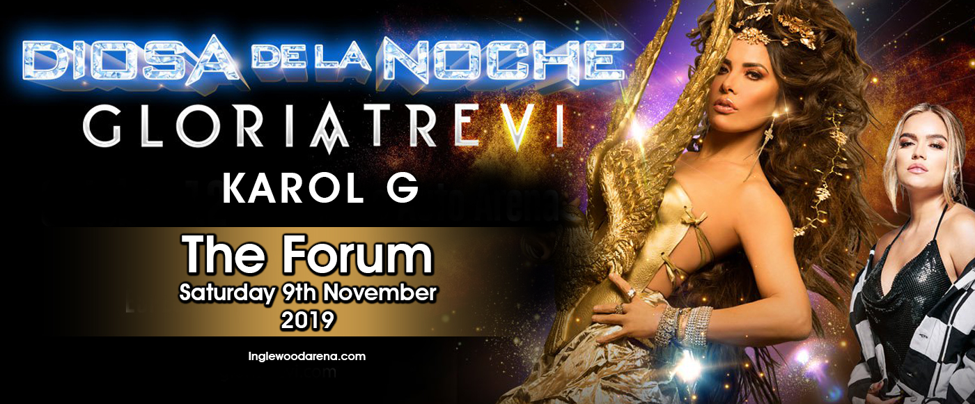 Gloria Trevi & Karol G at The Forum