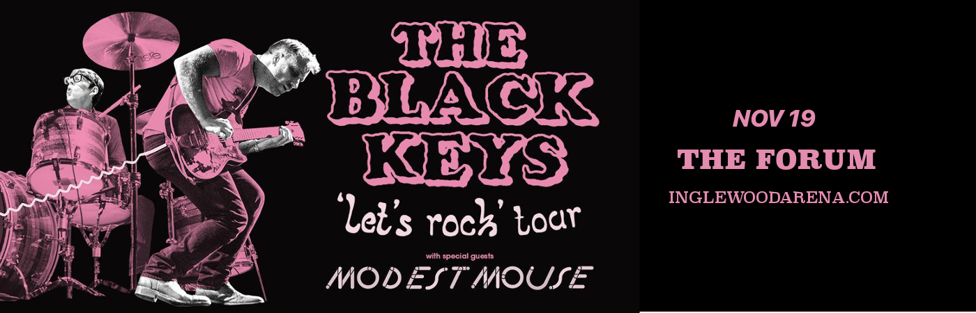 The Black Keys, Modest Mouse & Shannon and the Clams at The Forum