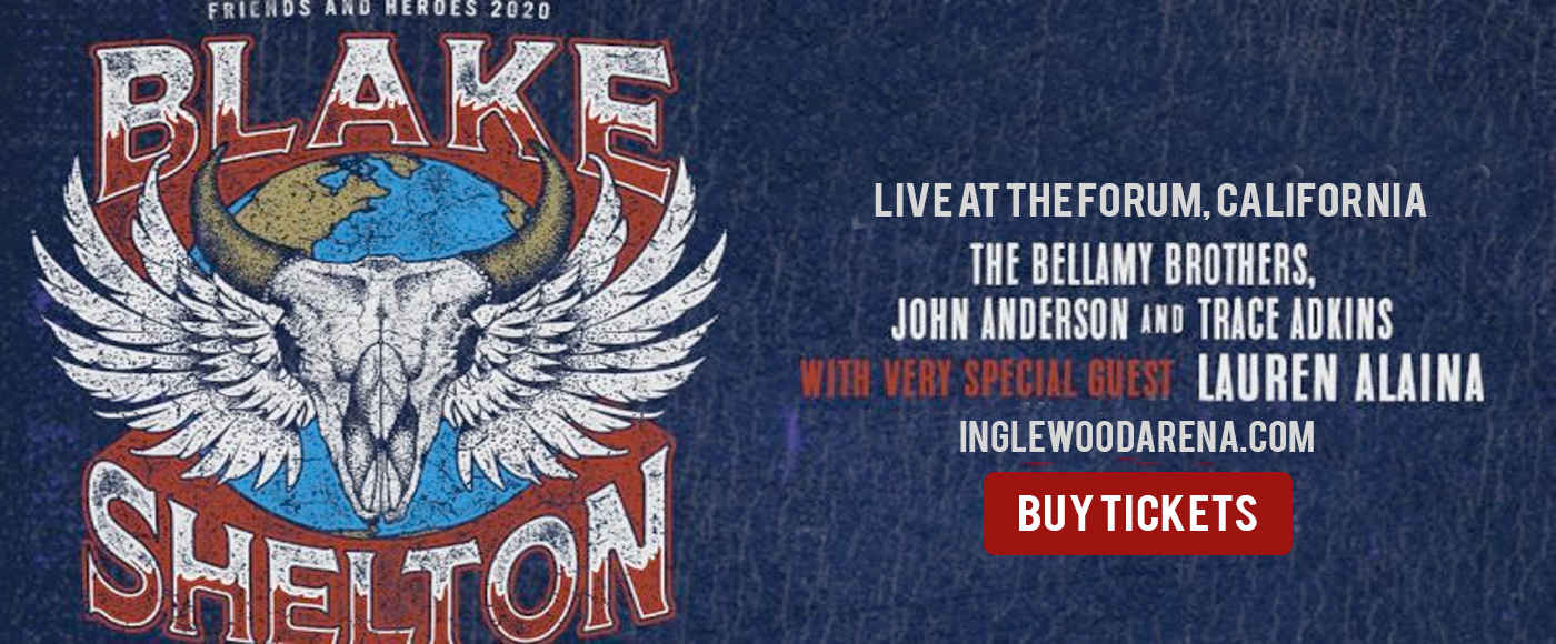 Blake Shelton at The Forum tickets Blake Shelton at The Forum