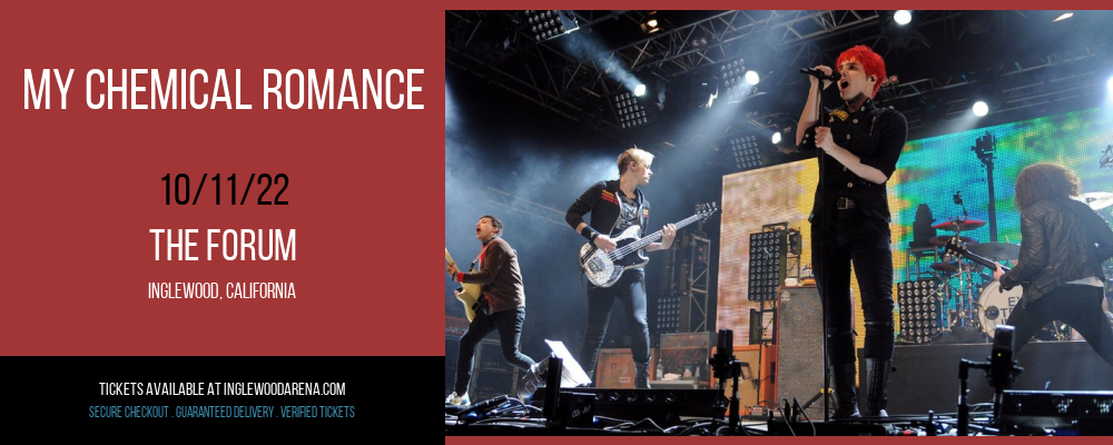 My Chemical Romance at The Forum tickets My Chemical Romance at The Forum