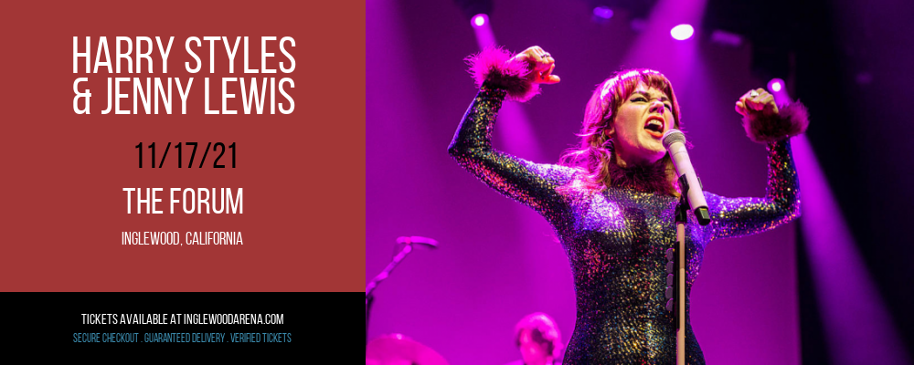 Harry Styles & Jenny Lewis at The Forum tickets Harry Styles & Jenny Lewis at The Forum