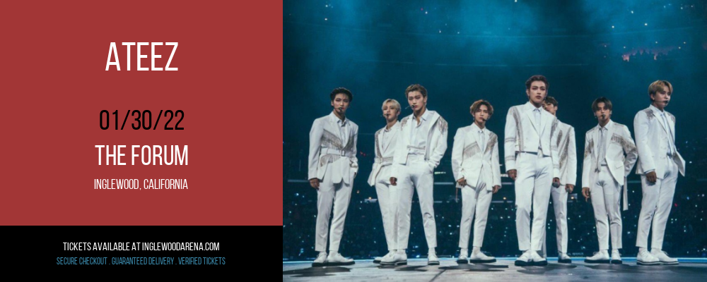 Ateez at The Forum tickets Ateez at The Forum