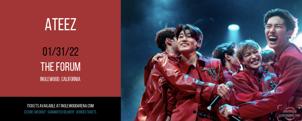 Ateez at The Forum tickets Ateez at The Forum