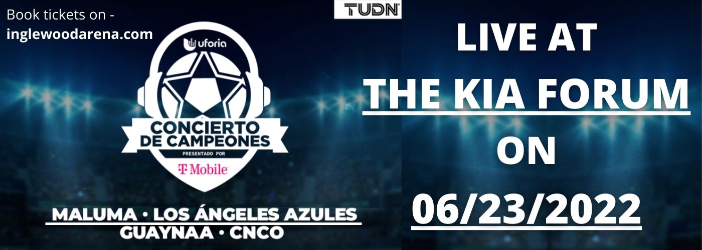 Uforia Concierto de Campeones: Maluma at The Kia Forum tickets Uforia Concierto de Campeones: Maluma at The Kia Forum