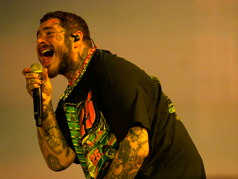 Post Malone at The Kia Forum