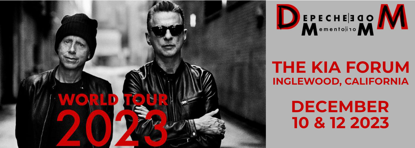 Depeche Mode at The Kia Forum tickets Depeche Mode at The Kia Forum