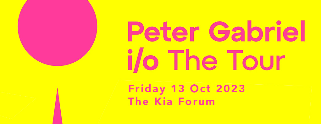 Peter Gabriel at The Kia Forum