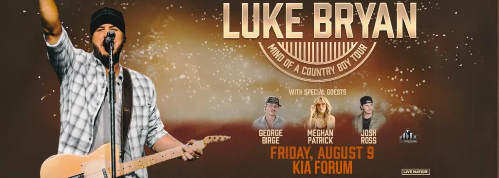 Luke Bryan at The Kia Forum