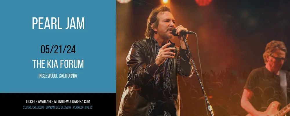 Pearl Jam at The Kia Forum