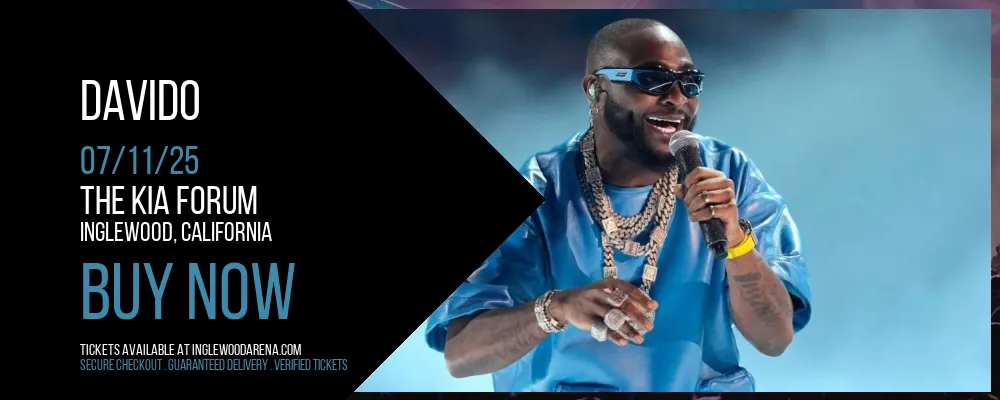 Davido at The Kia Forum