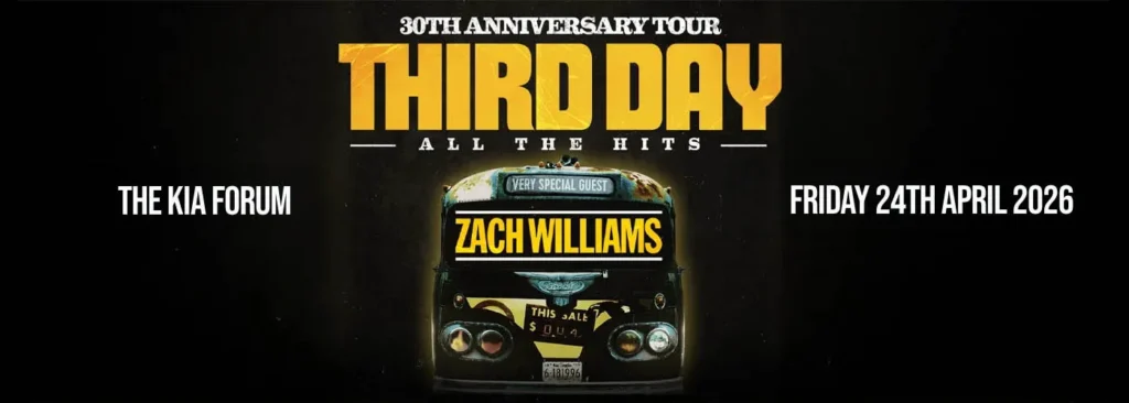 Third Day & Zach Williams at The Kia Forum