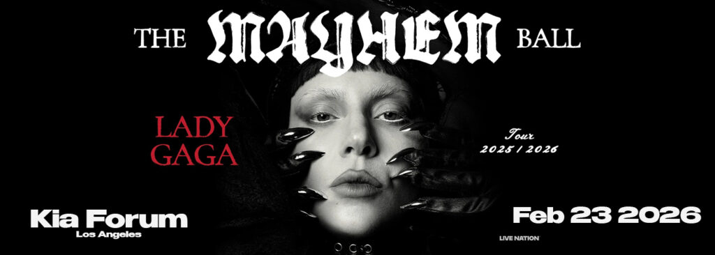 Lady Gaga at The Kia Forum