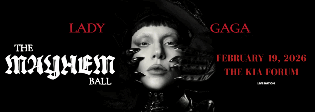 Lady Gaga at The Kia Forum
