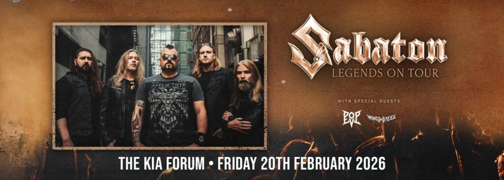 Sabaton at The Kia Forum