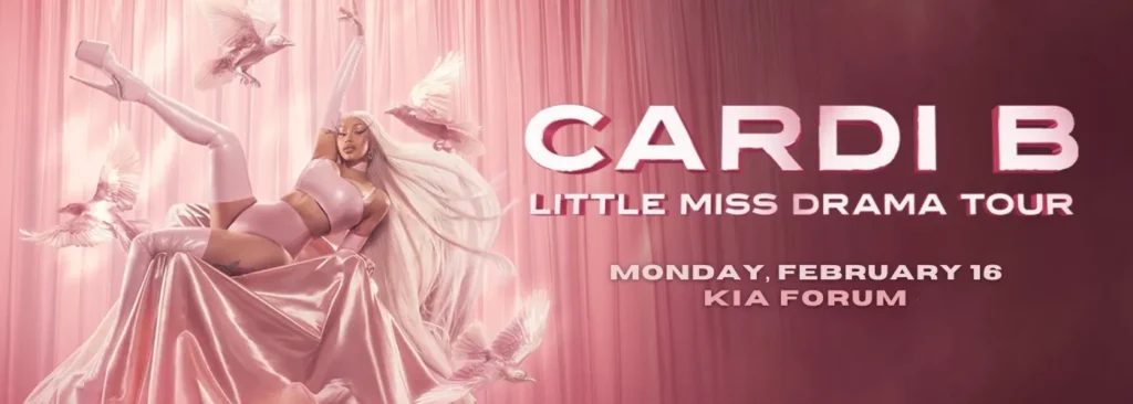 Cardi B at The Kia Forum