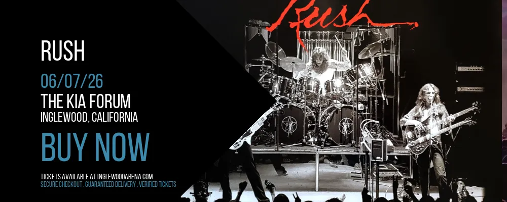 Rush at The Kia Forum