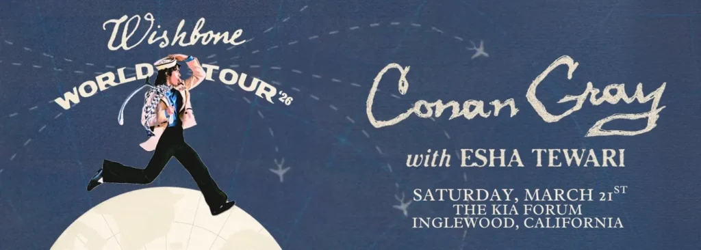 Conan Gray at The Kia Forum