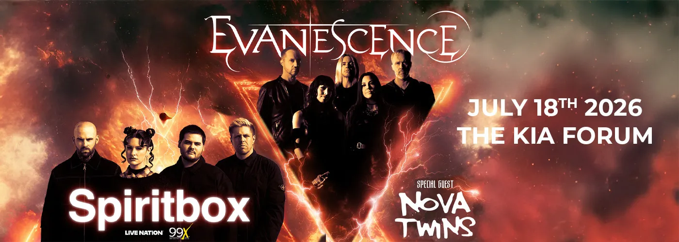 Evanescence, Spiritbox &amp; Nova Twins